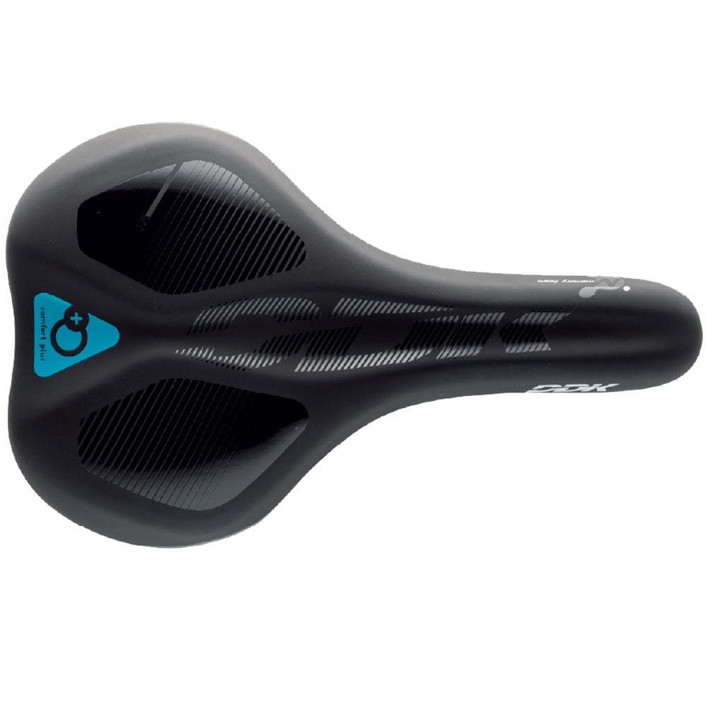 DDK black Comfort Plus Leisure memory foam bike saddle
