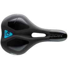 Load image into Gallery viewer, DDK black Comfort Plus Leisure cutaway bike saddle