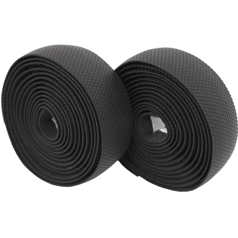 Black KranX Stretta Primo gel-backed high-grip bar tape