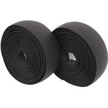 Load image into Gallery viewer, Black KranX Stretta Primo gel-backed high-grip bar tape