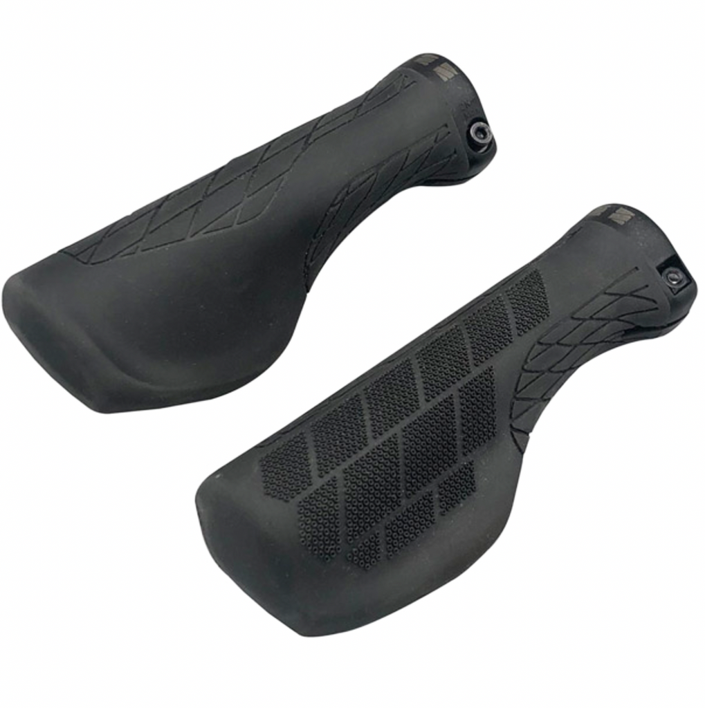 M Part Ergo Comfort black lock-on bike grips