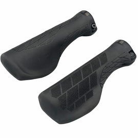 M Part Ergo Comfort black lock-on bike grips