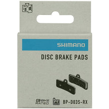 Load image into Gallery viewer, Shimano D03S-RX Resin Disc Brake Pads