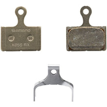 Load image into Gallery viewer, Shimano K05S-RX resin disc brake pads with spring