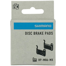 Load image into Gallery viewer, Shimano M06-MX sintered disc brake pads boxed