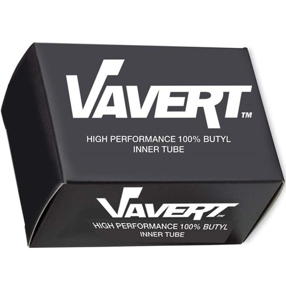 12 (12.5) x 1.75 - 2.125" Vavert Bike Inner Tube - Schrader or 45-Degree Valve