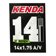 Load image into Gallery viewer, 14 x 1.75&quot; Kenda Bike Inner Tube - Schrader Valve 40mm