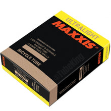 Load image into Gallery viewer, 20 x 1.50 - 1.75 Maxxis Ultra Lite Inner Tube (88g)