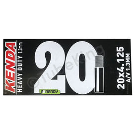 20 x 4.125 Kenda Bike Inner Tube - Schrader Valve 40mm