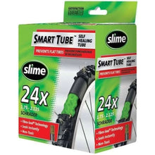Load image into Gallery viewer, 24 x 1.75 - 2.125&quot; Slime Inner Tube - Schrader Valve