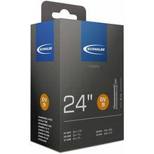 Load image into Gallery viewer, 24&quot; x 1 1/8&quot; 1 3/8&quot; (600 x 28A - 37A) Schwalbe Inner Tube No. 9 (SV9, AV9, DV9)