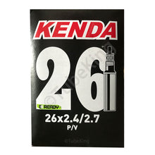 Load image into Gallery viewer, 26 x 2.40 - 2.75&quot; Kenda Bike Inner Tube - Presta or Schrader Valve **CLEARANCE ITEM