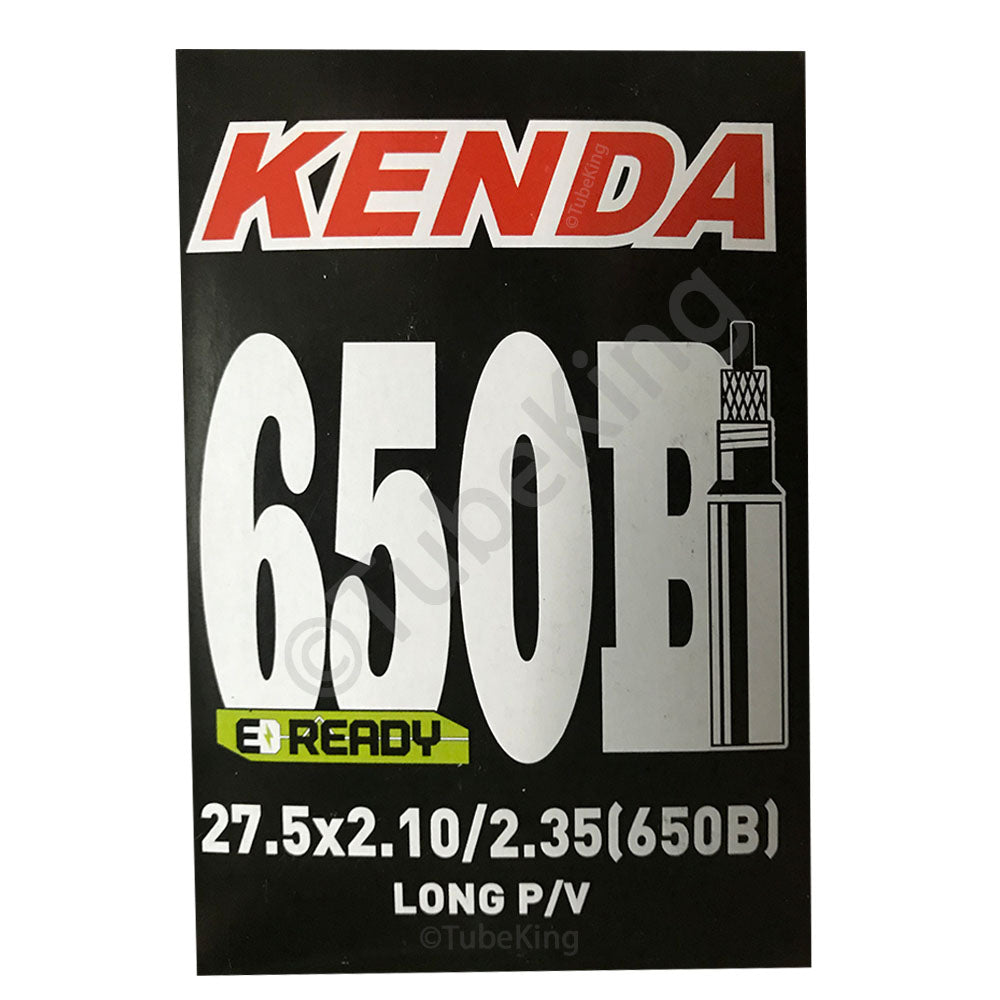 27.5" / 650b x 2.10 - 2.35" Kenda Bike Inner Tube - Presta or Schrader Valve