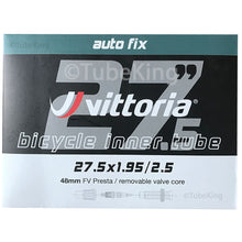 Load image into Gallery viewer, 27.5 x 1.95 - 2.5 inch Vittoria Auto Fix Inner Tube