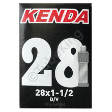 Load image into Gallery viewer, 28 x 1 1/2&quot; Kenda Bike Inner Tube - Woods Valve