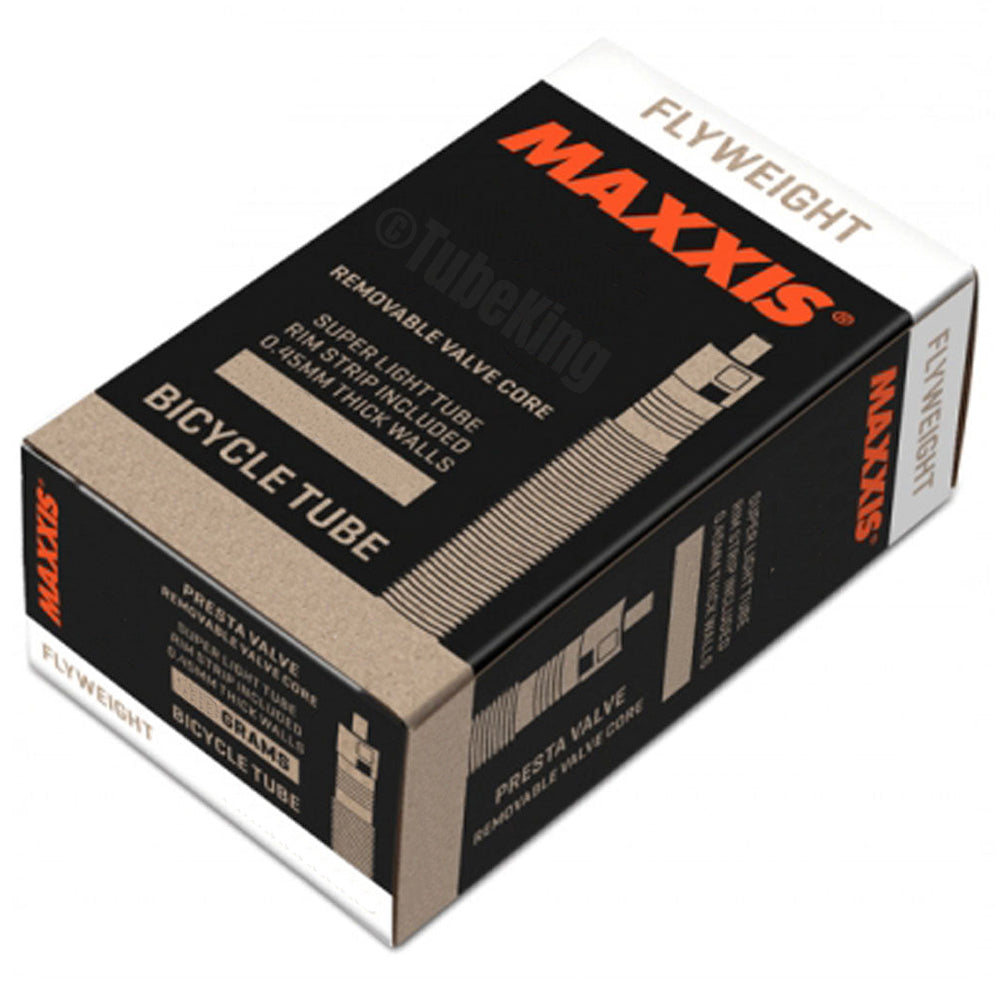 29 x 1.90 - 2.125 Maxxis Fly Weight Inner Tube (Maxxis Rim Strip included in box)