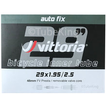 Load image into Gallery viewer, 29 x 1.95 - 2.5 inch Vittoria Auto Fix Inner Tube