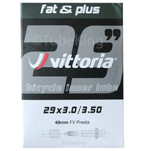 Load image into Gallery viewer, 29 x 3.0 - 3.5 inch Vittoria Inner Tube