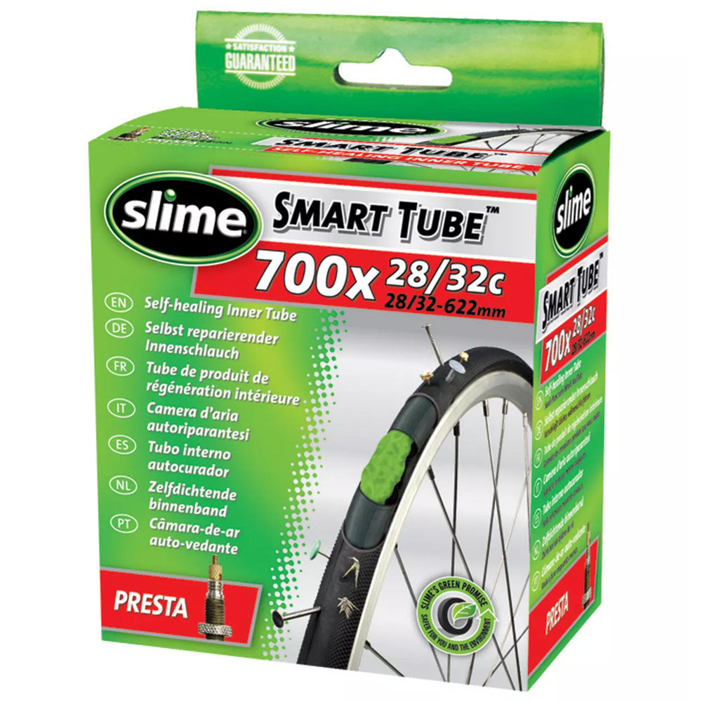 700 x 28 - 32 Slime Inner Tube - Presta Valve