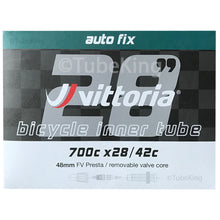 Load image into Gallery viewer, 700 x 28 - 42c Vittoria Auto Fix Inner Tube