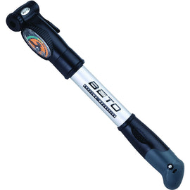 Beto 2-Way Alloy Mini Pump with Pressure Guage