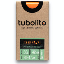 Load image into Gallery viewer, Tubolito 700 x 30-47 Inner Tube (Tubo CX/Gravel)