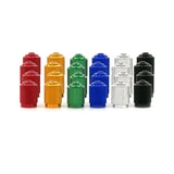 Alloy Schrader Dust Caps (All Colours) 2 or 4 packs