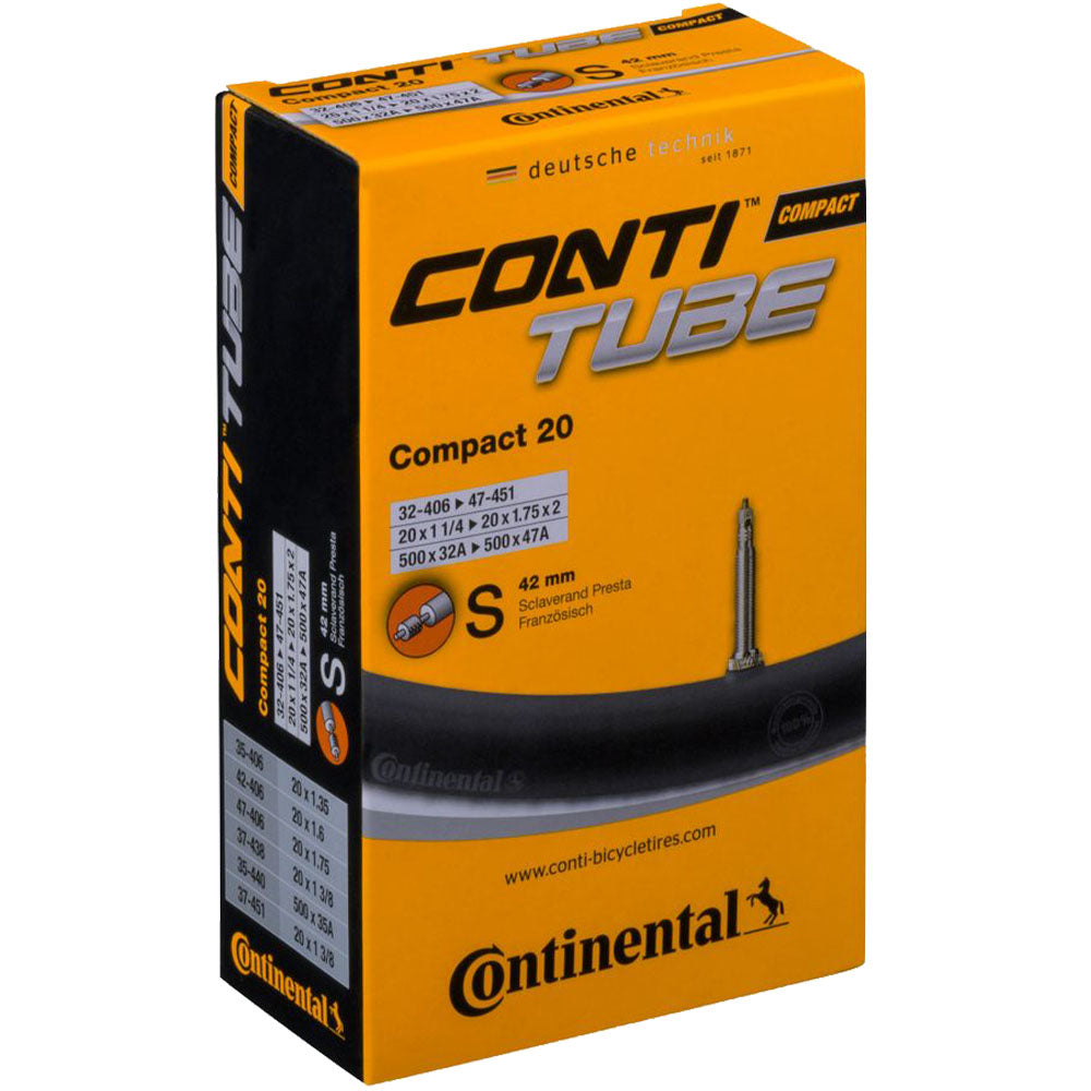 Continental Compact 20 x 1.25 - 1.75" Inner Tube