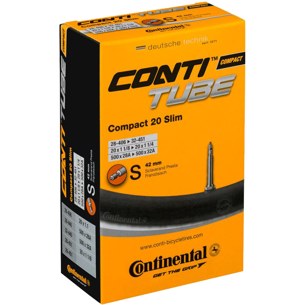 Continental Compact 20 x 1 1/8 - 1 1/4 Inner Tube