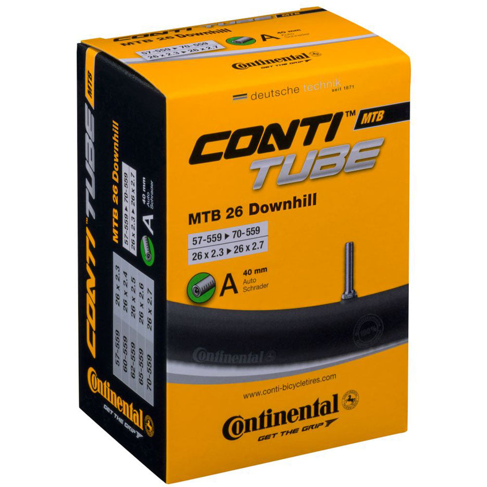 Continental MTB Downhill 26 x 2.3 - 2.7 Inner Tube - Schrader Valve