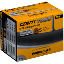Load image into Gallery viewer, Continental MTB Supersonic 26 x 1.75 - 2.20 Inner Tube
