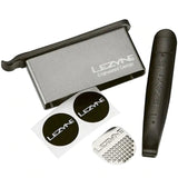 Lezyne Lever Patch Kit / Puncture Repair Kit with Tyre Levers