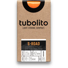 Load image into Gallery viewer, Tubolito 700 x 18-28 Inner Tube (S-Tubo Road)