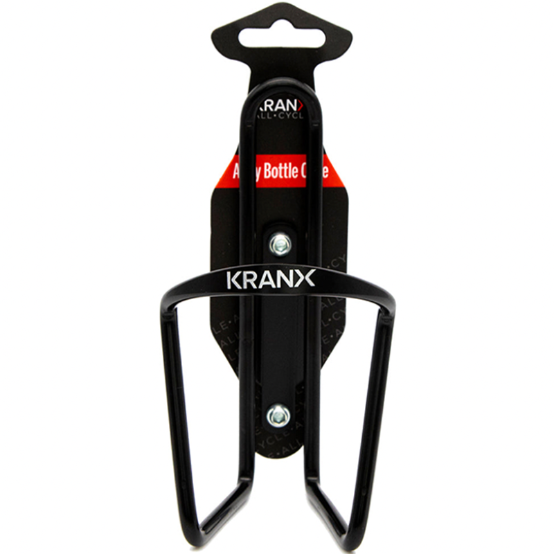KranX Black Alloy 6mm Bottle Cage