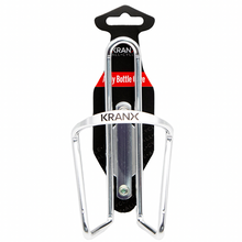 Load image into Gallery viewer, KranX Silver Alloy 6mm Bottle Cage