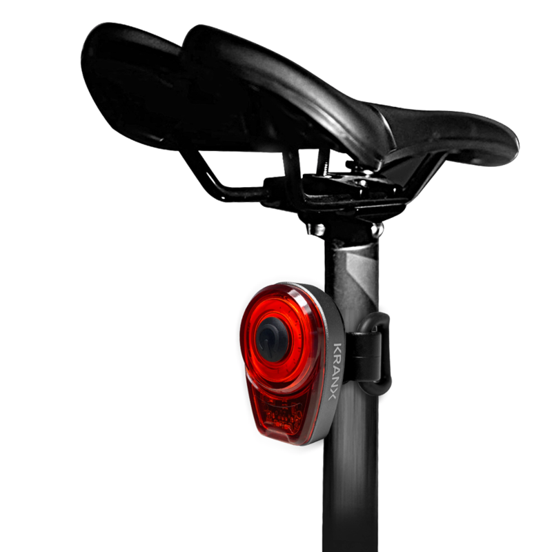 Kranx Strix 100 Lumen USB 6-Mode Rear Light seat post mounted