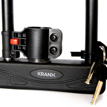 Load image into Gallery viewer, KranX Citadel 16mm x 270mm U-Lock (with bracket) GOLD Sold Secure. Close up