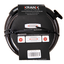 Load image into Gallery viewer, Kranx Garrison 15mm x 1800mm Combination Cable Lock box rear