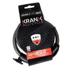 Load image into Gallery viewer, Kranx Garrison 12mm x 1800mm Combination Cable Lock
