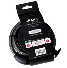 Load image into Gallery viewer, Kranx Garrison 12mm x 1800mm Combination Cable Lock