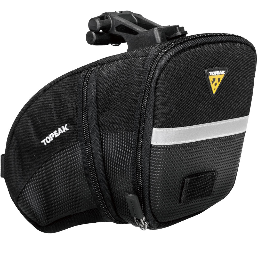 Topeak Aero Wedge bike saddle bag with QuickClick mount