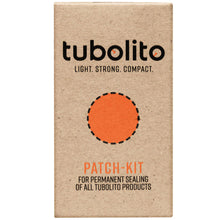 Load image into Gallery viewer, Tubolito Flix Repair Kit - 5 x Large / 5 x Small Patches (plus glue cartridge)