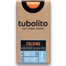 Load image into Gallery viewer, Tubolito 20&quot; x 1.2 - 1.8” Inner Tube (Tubo / Folding Bike Tube)
