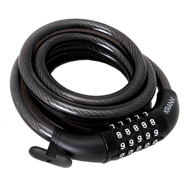 KranX Garrison 12mm 1800mm combination cable bike lock

