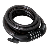 KranX Garrison 12mm 1800mm Combination Cable Bike Lock
